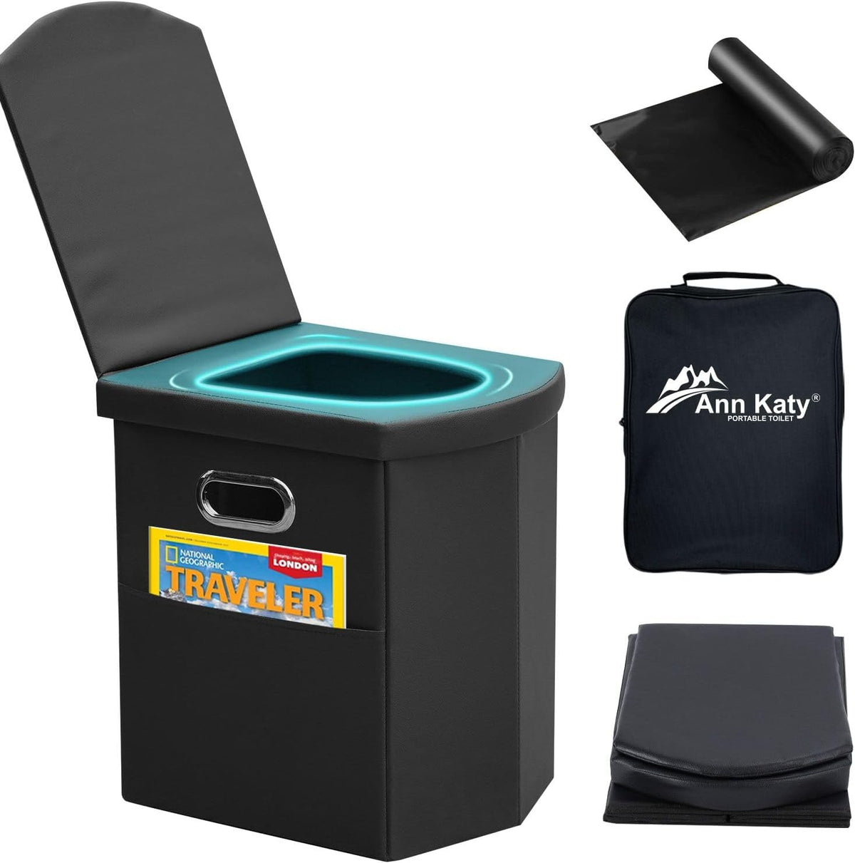 Ann Katy XL Portable Camping Toilet