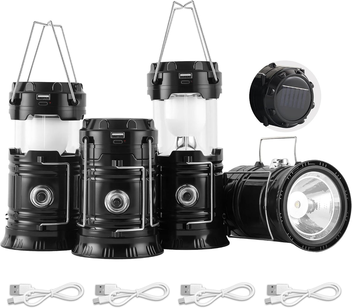 Lichamp Collapsible Solar Camping Lantern