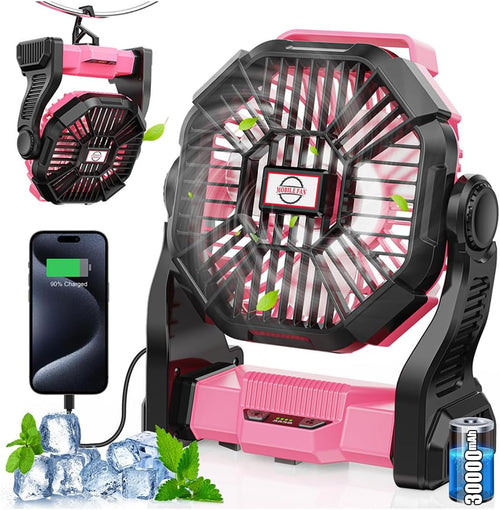 Art In Real Rechargeable Camping Fan
