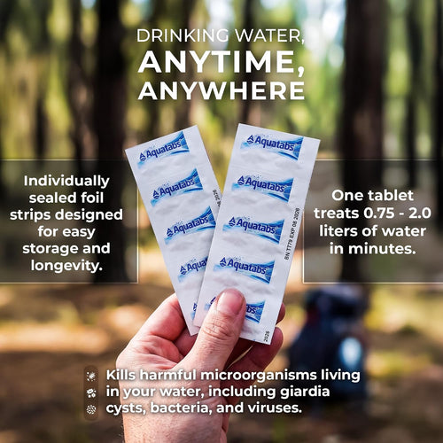 Aquatabs Water Purification Tablets