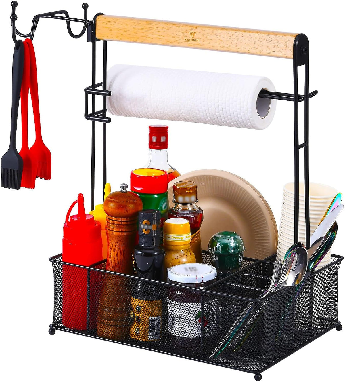 VIKEYHOME Grill Caddy