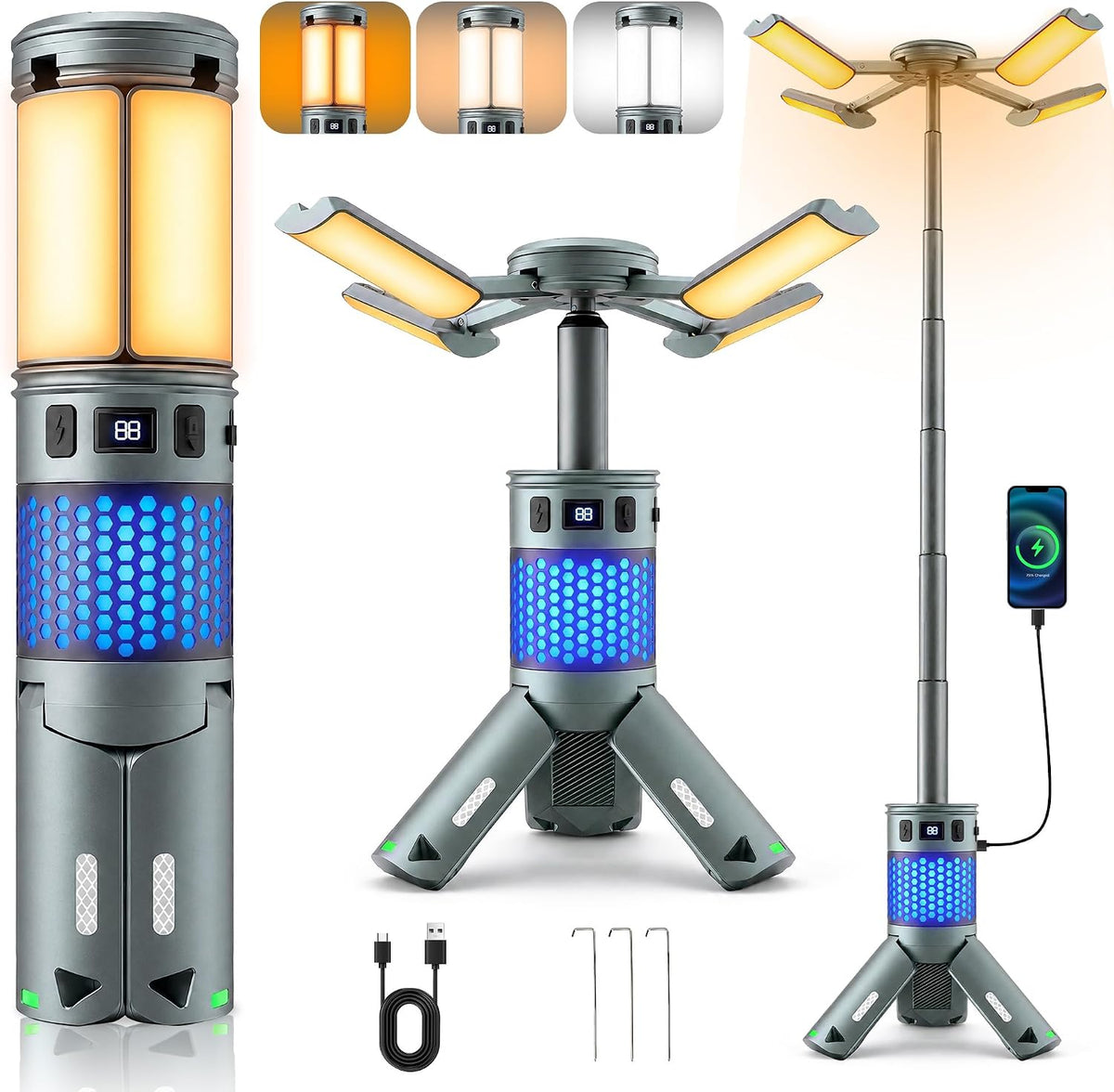LUXMO Electric Camping Lantern